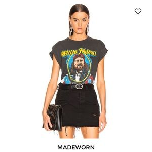 Madeworn Willie Nelson Vintage Style T-shirt